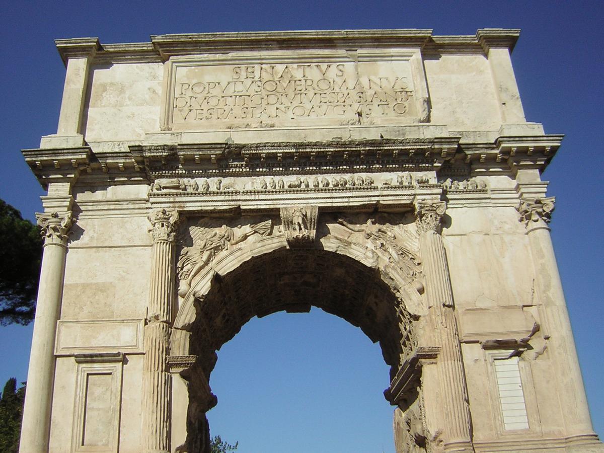 Arch of Titus - Wikipedia