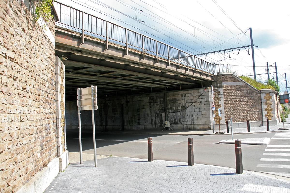 Pont ferroviaire des Aguesses, Liège 