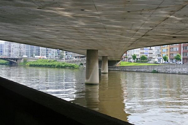 Pont biais, Liège 