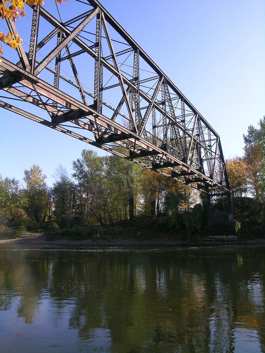 Clackamas River Trolley Bridge 