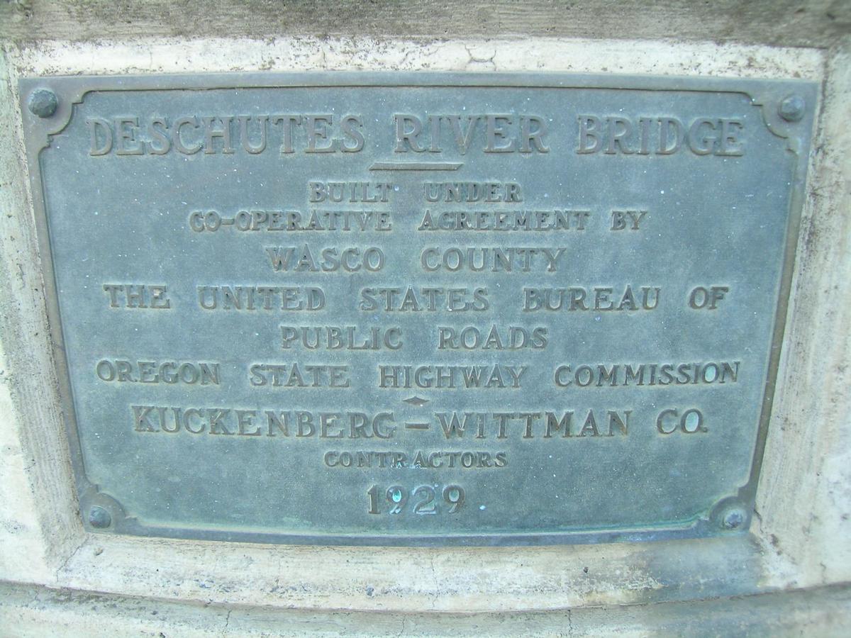 Deschutes River Bridge 