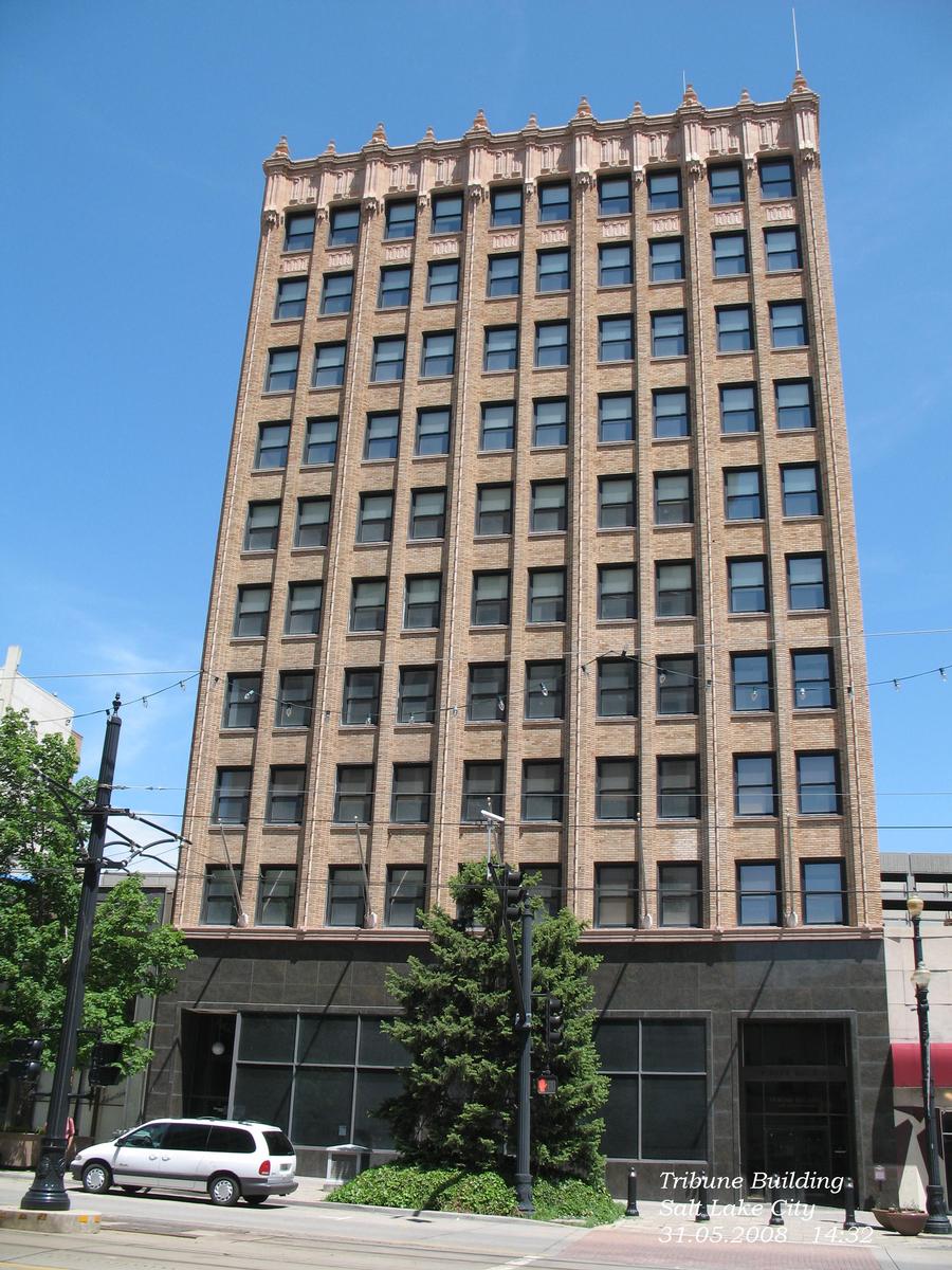 Salt Lake Tribune Building in Salt Lake City 
