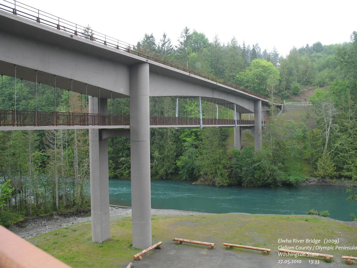 Elwha River Bridge (2009), Clallam County, Washington State 
