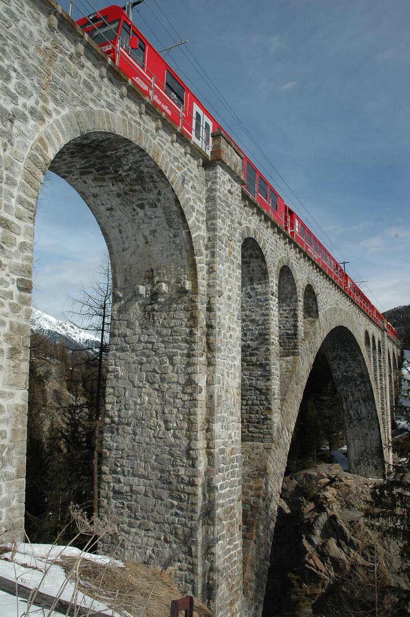 Innbrücke der Rhätischen Bahn 