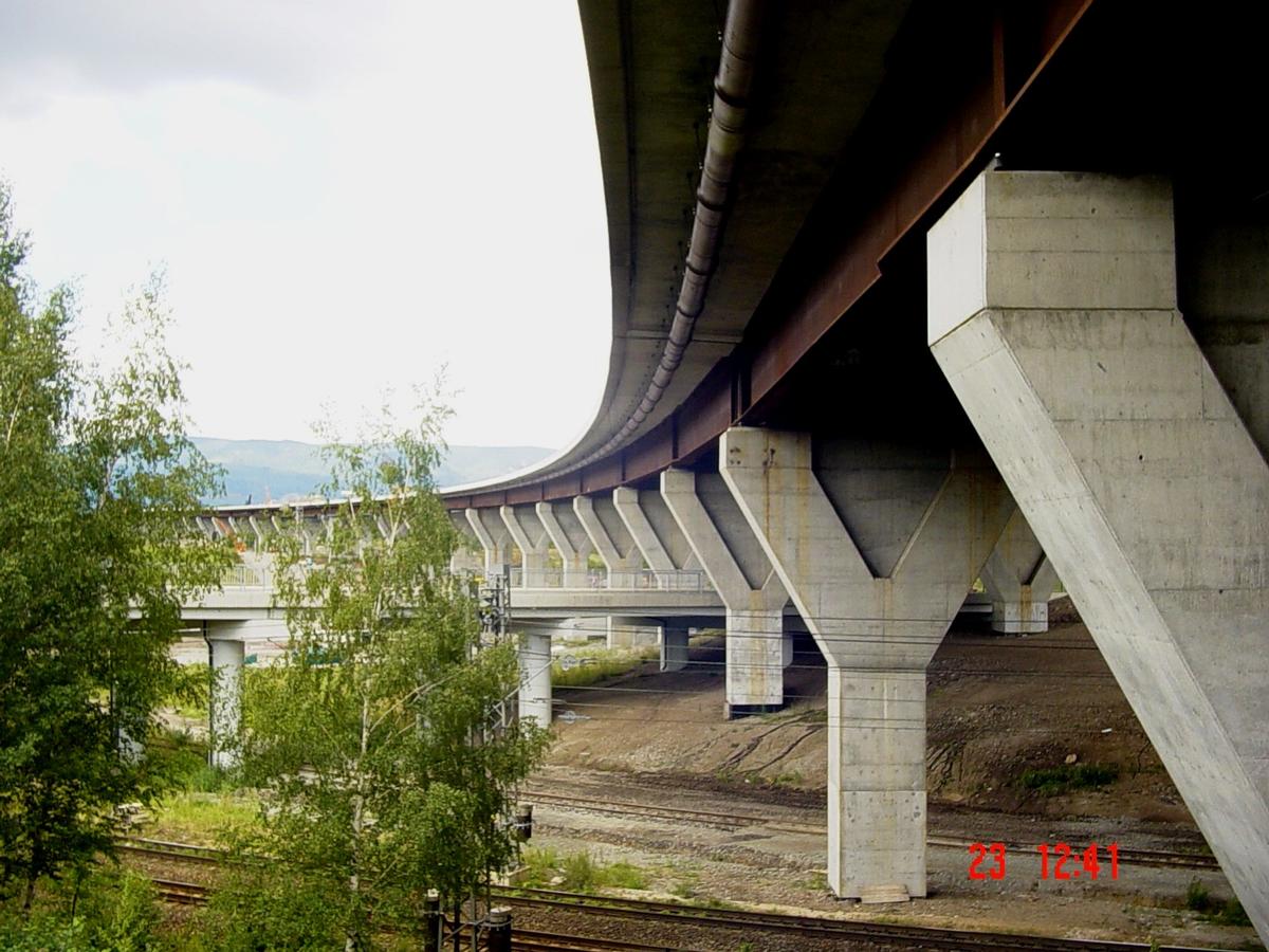 Autobahnbrücke Trmice 