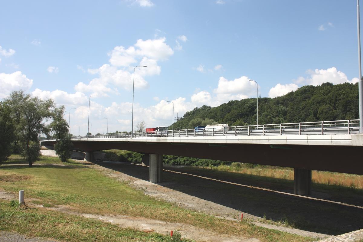 Pont sur l'Ostravice de la D1 