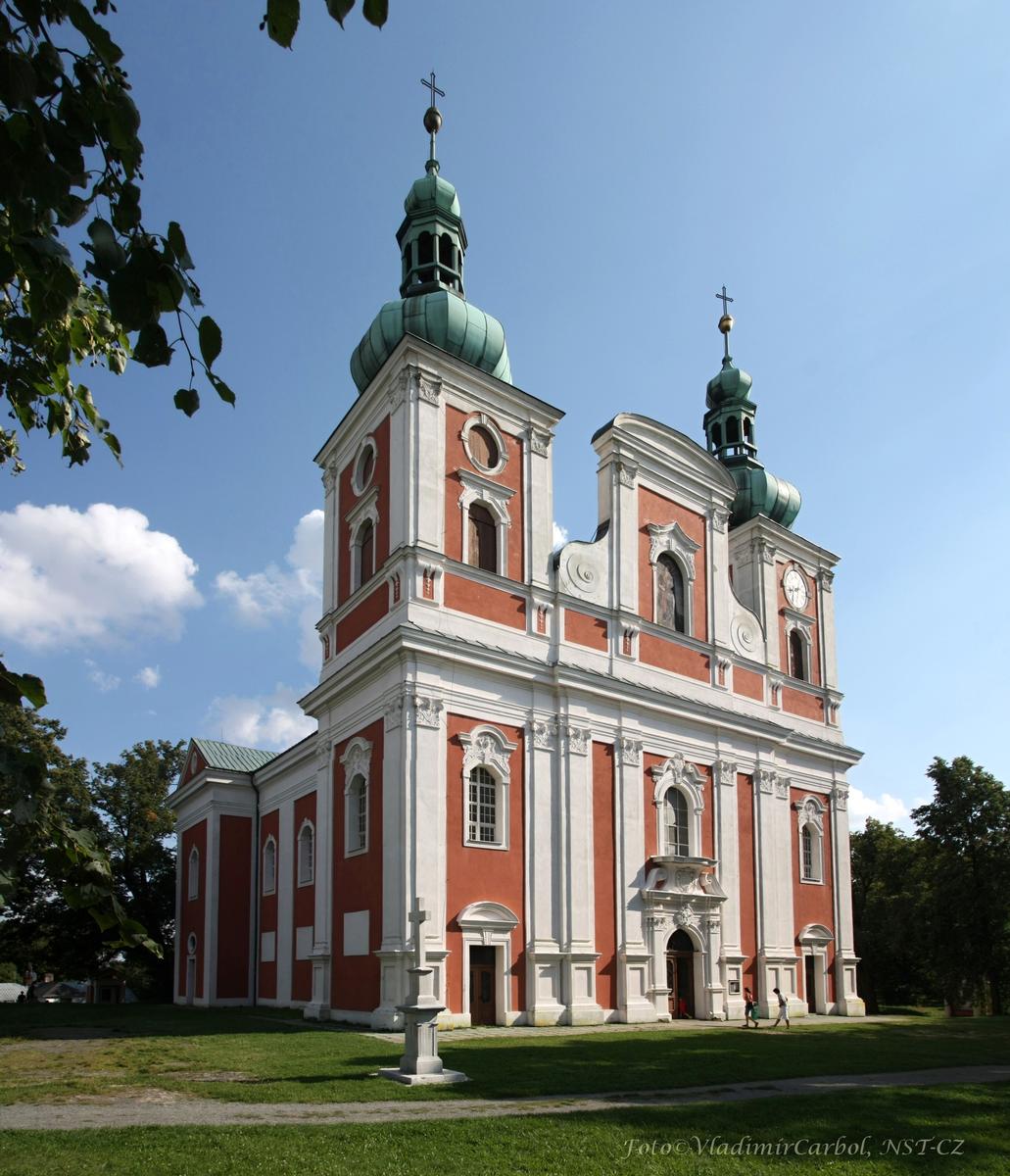 The Church of Our Lady on Cvilín Hill 
