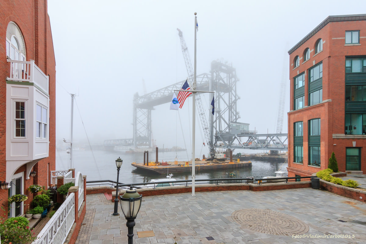 New Memorial Bridge in Portsmouth, NH 