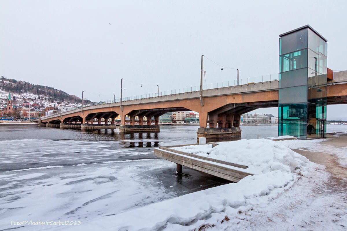 The Drammen City Bridge 