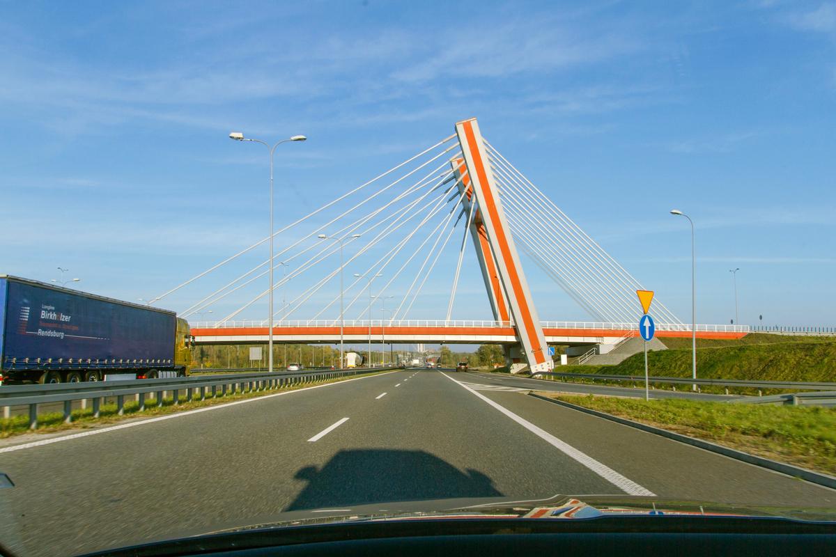 Gliwice-Sošnica Junction Bridge Over A4 Motorway 
