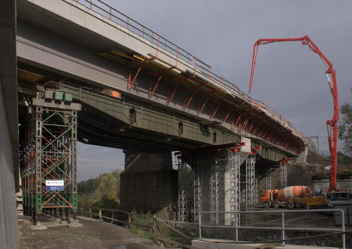 Eisenbahnbrücke Jablunkov 