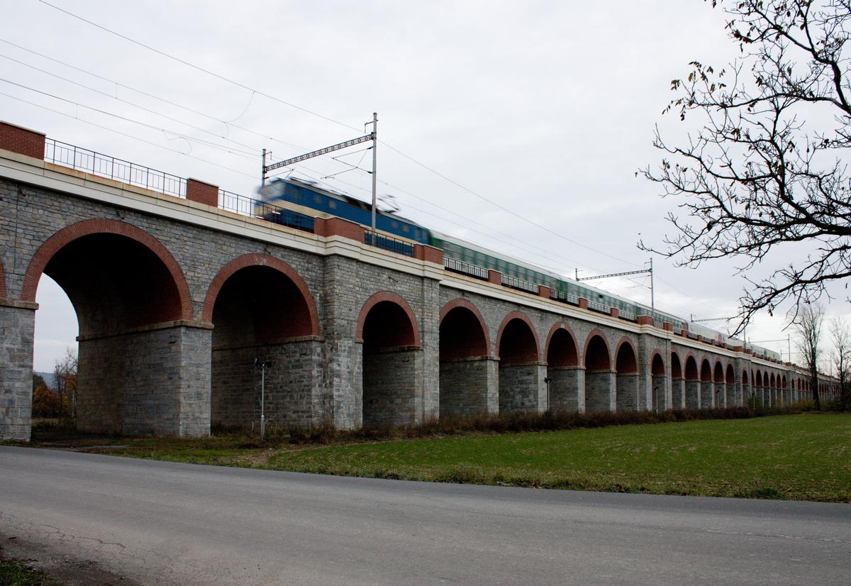 Viaducs ferroviaire de Jezernice 
