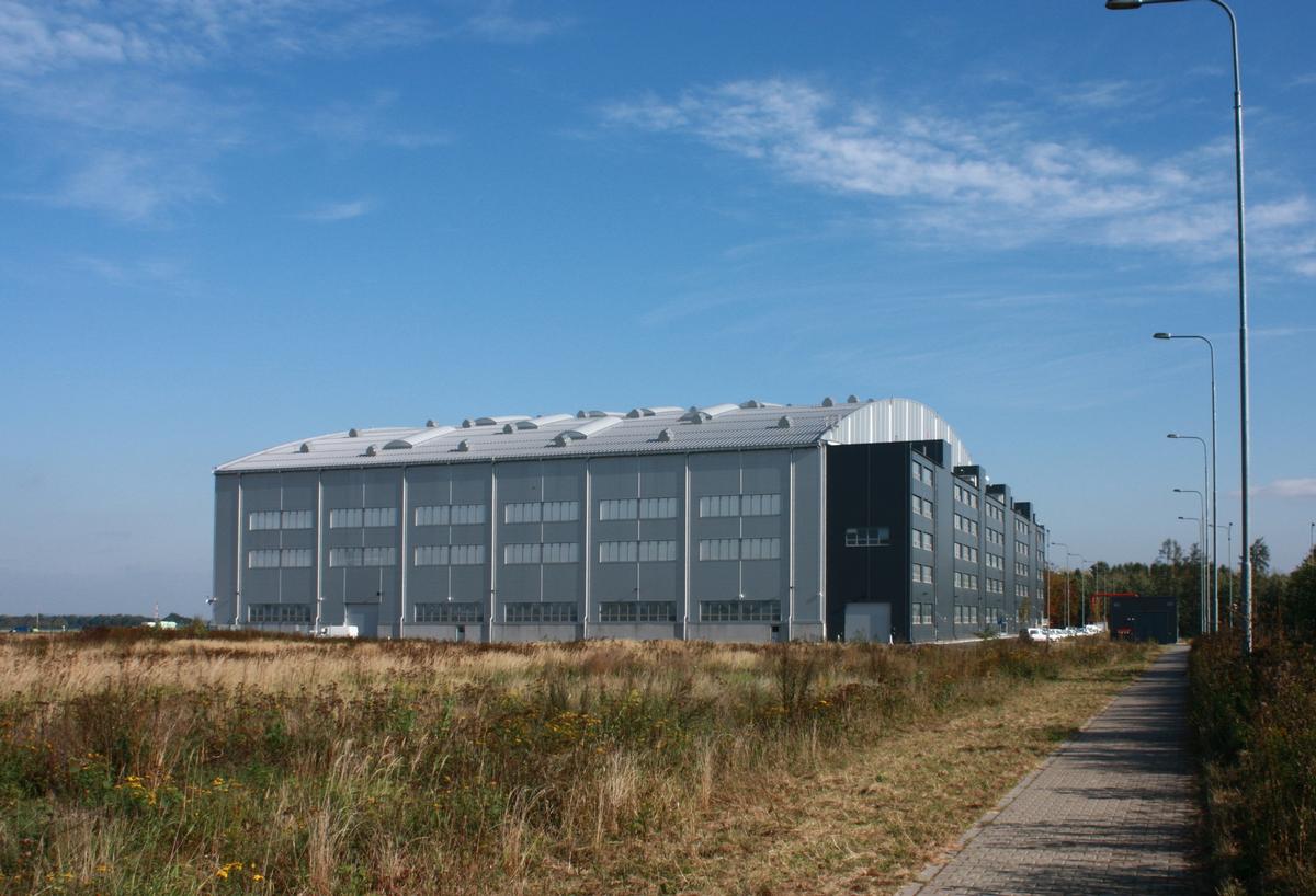 Hangar de l'aéroport de Mošnov 