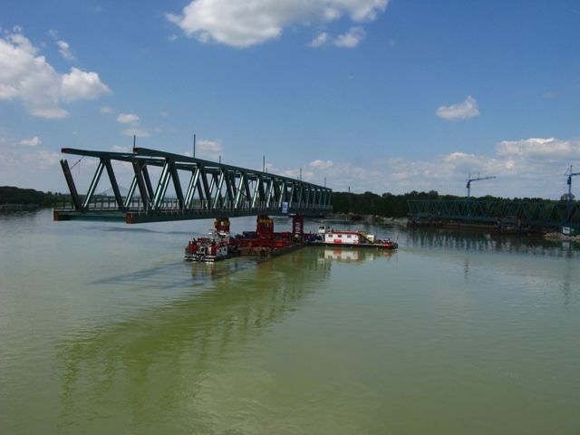 Donau-Eisenbahnbrücke Tulln 