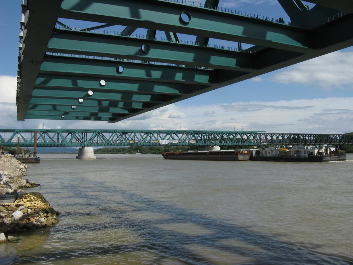 Tulln Danube River Railroad Bridge 