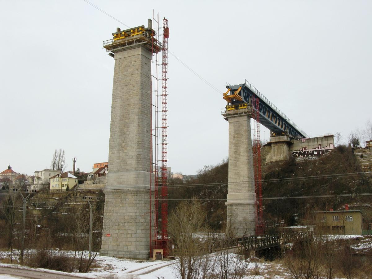 Eisenbahnbrücke Znojmo 
