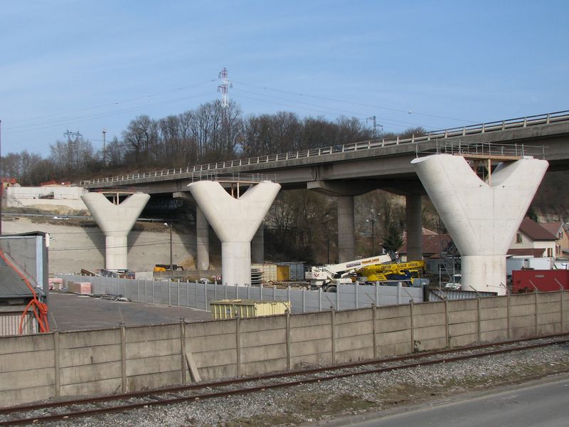 Autobahnbrücke Arbouans 