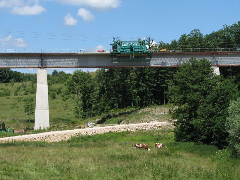 TGV Rhine-Rhone – Corcelles Viaduct 