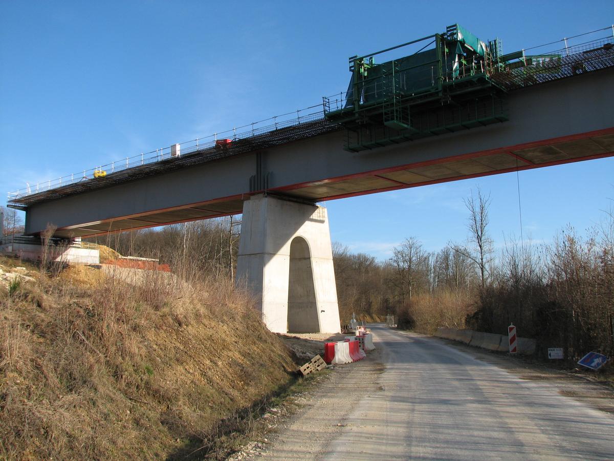 TGV Rhein-Rhone – Quenocheviadukt 