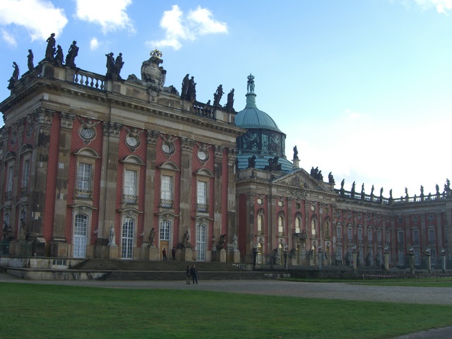 Neues Palais im Park Sanssouci östlicher Teil in Potsdam Land Brandenburg 
