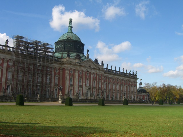 Neues Palais im Park Sanssouci östlicher Teil in Potsdam Land Brandenburg 