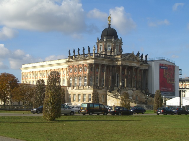 Neues Palais im Park Sanssouci westlicher Teil in Potsdam Land Brandenburg 