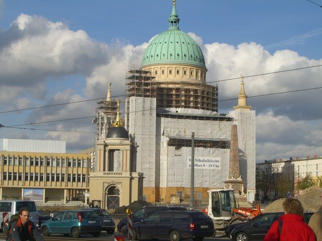 Nikolaikirche in Potsdam Land Brandenburg 