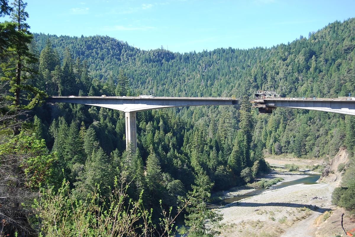 South Fork Eel River Bridge at Confusion Hill 