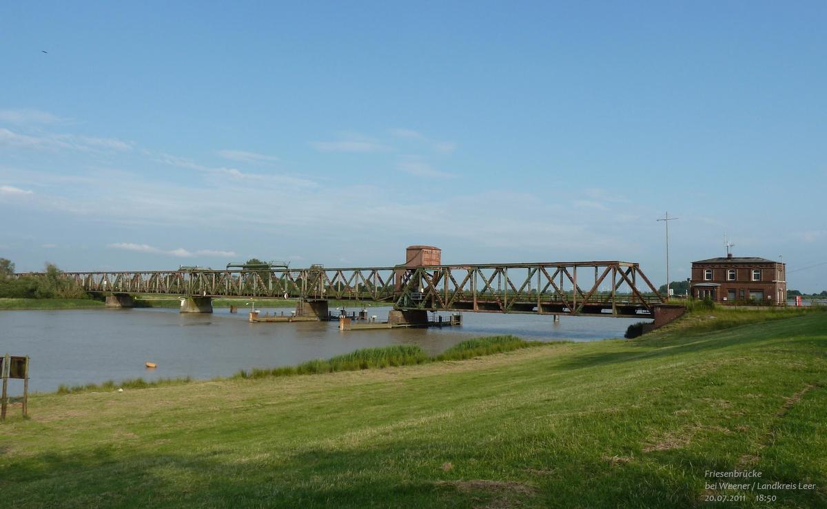 Friesenbrücke bei Weener, Landkreis Leer 
