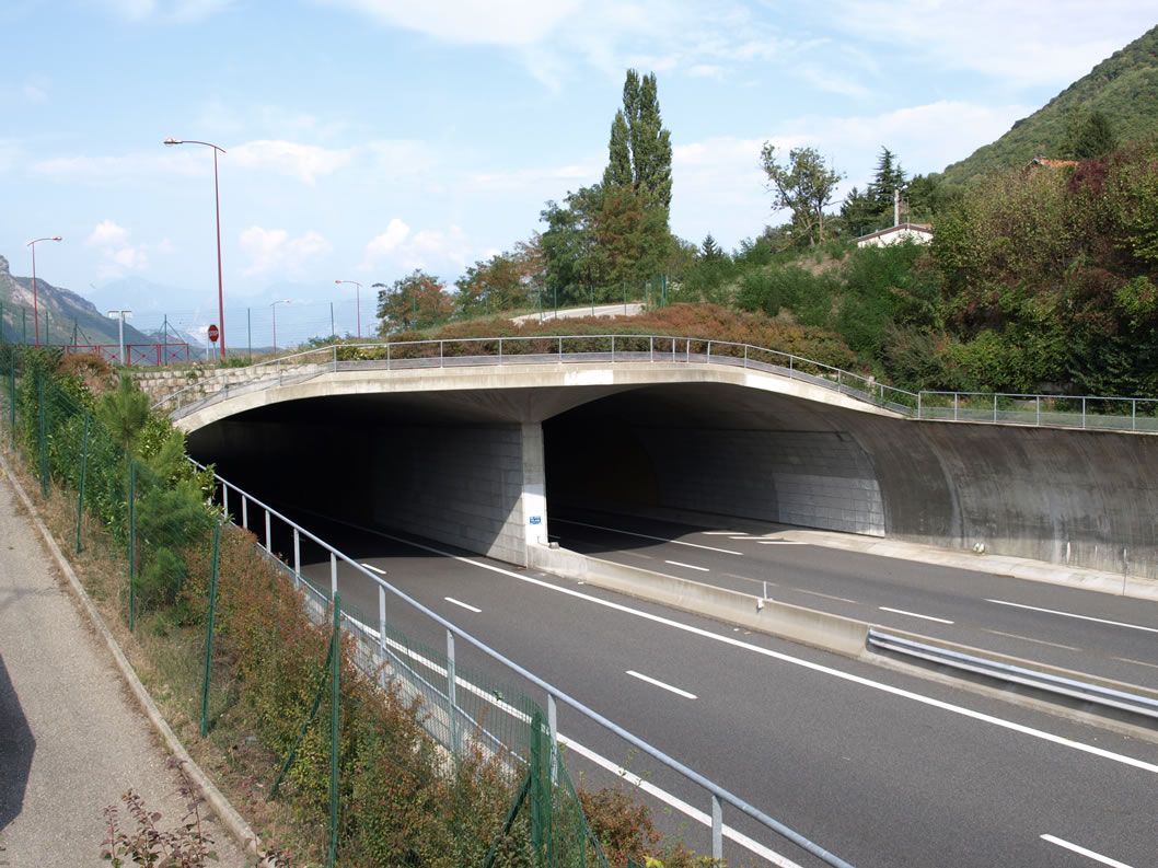 Tunnel der Traverse du Châtelard 
