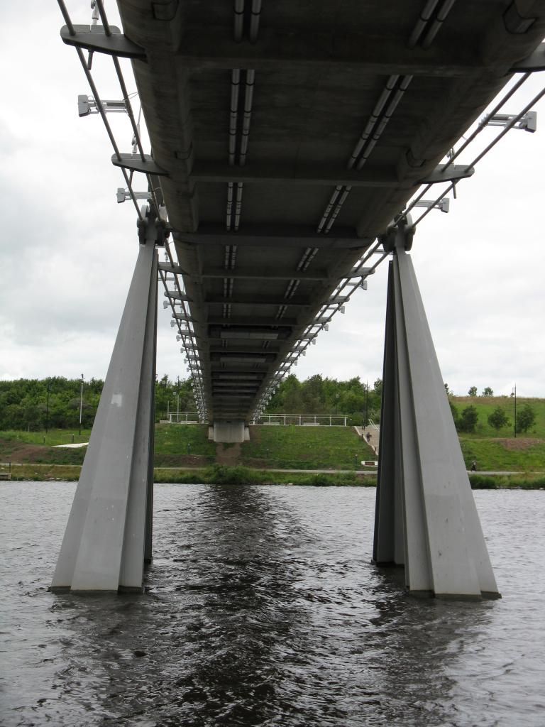 Civilian Liquefy depth Infinity Bridge (Stockton-on-Tees, 2009) | Structurae