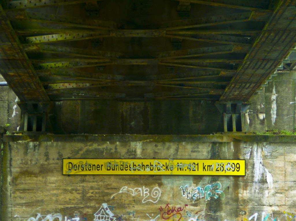 Dorstener Bundesbahnbrücke Nr. 421-4, km 28,099 
