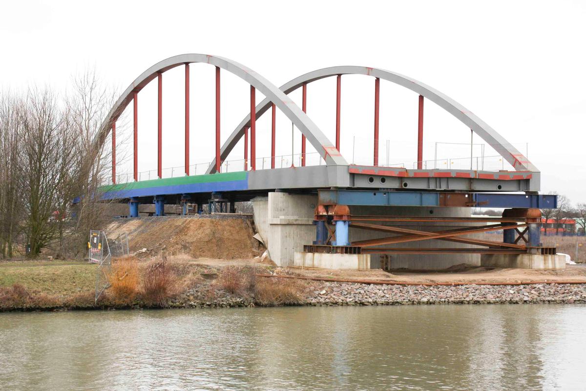 Erstellung der Spellener Brücke Nr. 401 km 2,583 