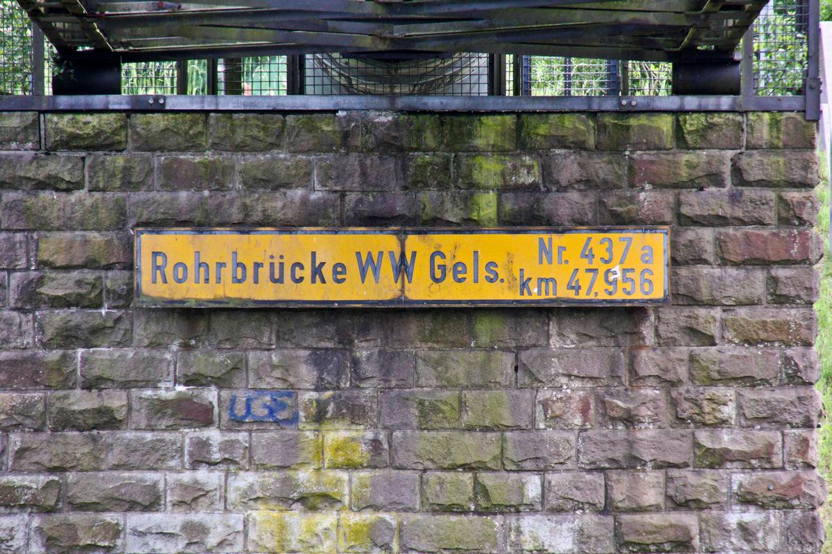 Rohrbrücke WW Gels. Nr. 437a km 47,956 