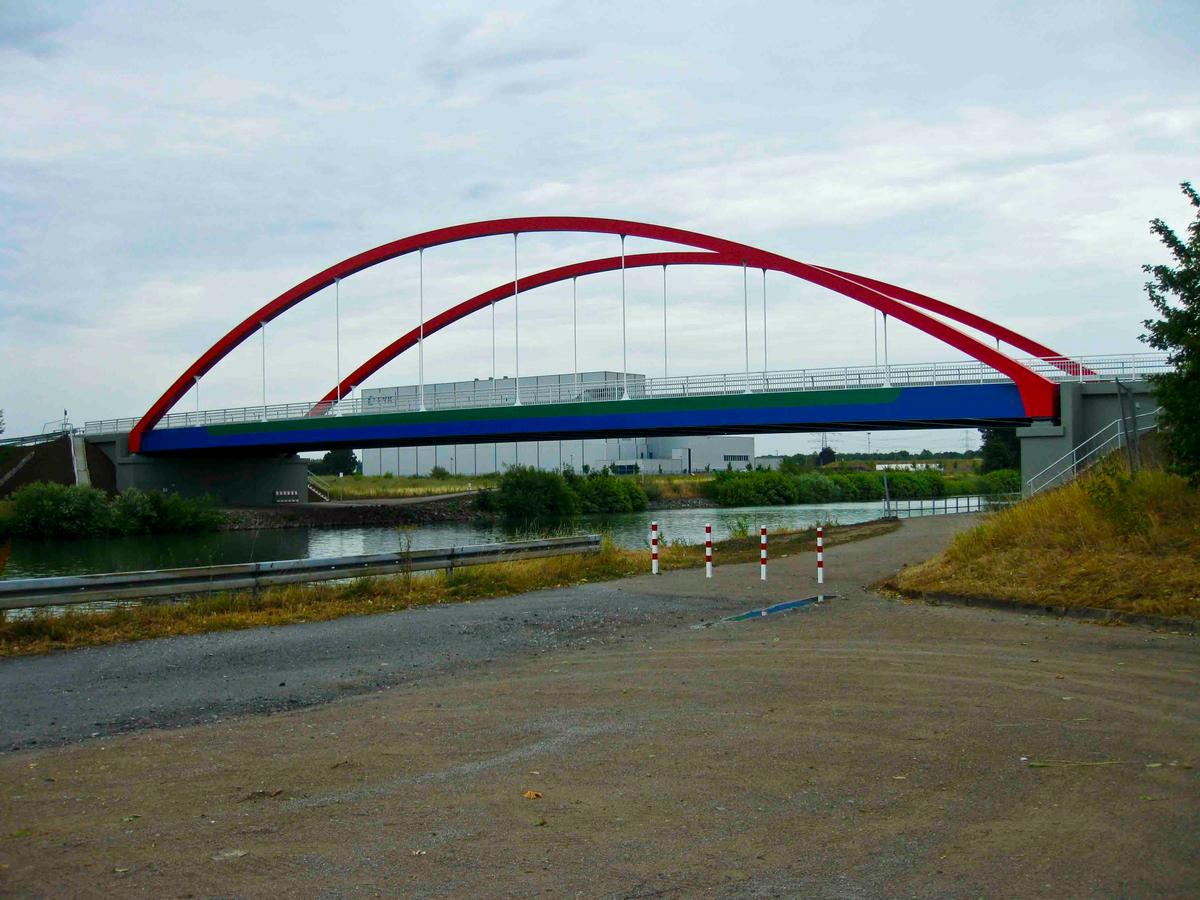 Spellener Brücke Nr. 401 WDK-km 2,583 fertige Brücke 
