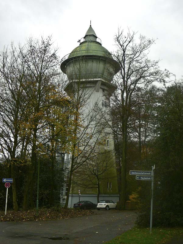 Wasserturm Essen Bredeney, Walter-Sachsse-Weg 