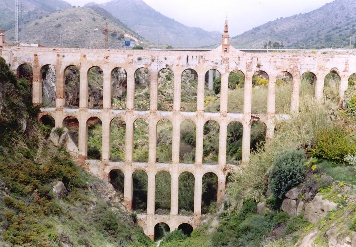 Aguila-Aquädukt, 18. Jh., bei Nerja (Andalusien) 