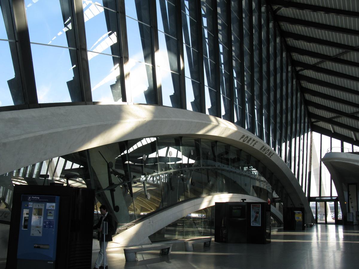 Lyon - St.Exupéry, TGV-Bahnhof 