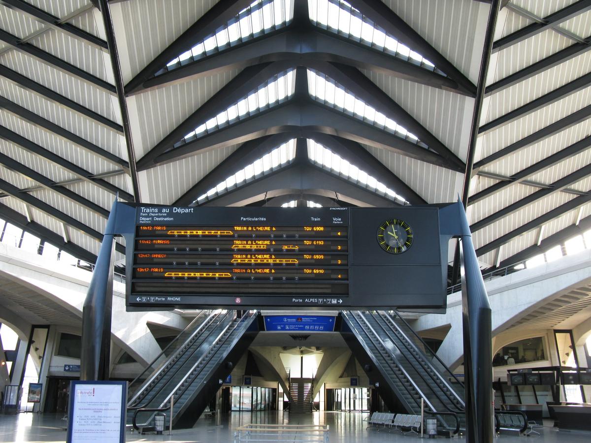 Lyon - St.Exupéry, TGV-Bahnhof 