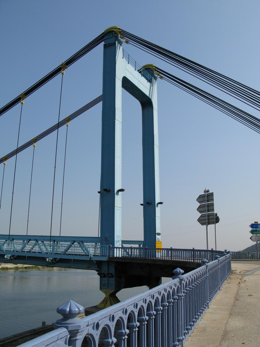 Hängebrücke von Sablons 