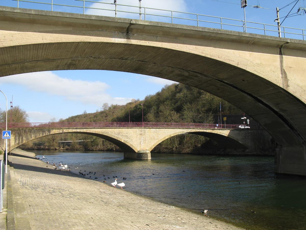 Wasserbillig, Luxembourg, Sauer-Brücke 
