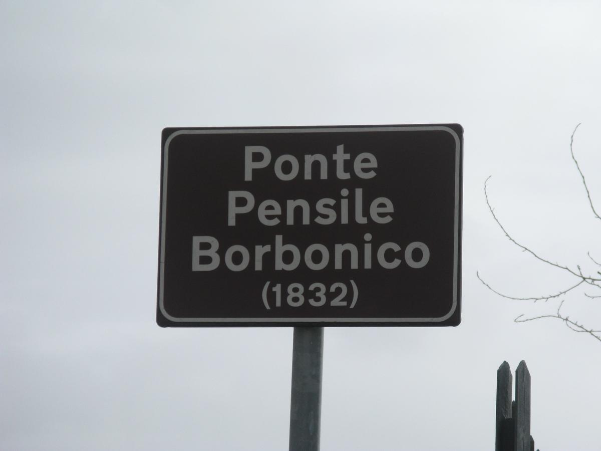 Minturno, Ponte Pensile Borbonica (1832) 