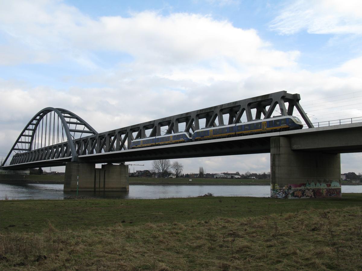 Düsseldorf, Hammer Eisenbahnbrücke (1987) 