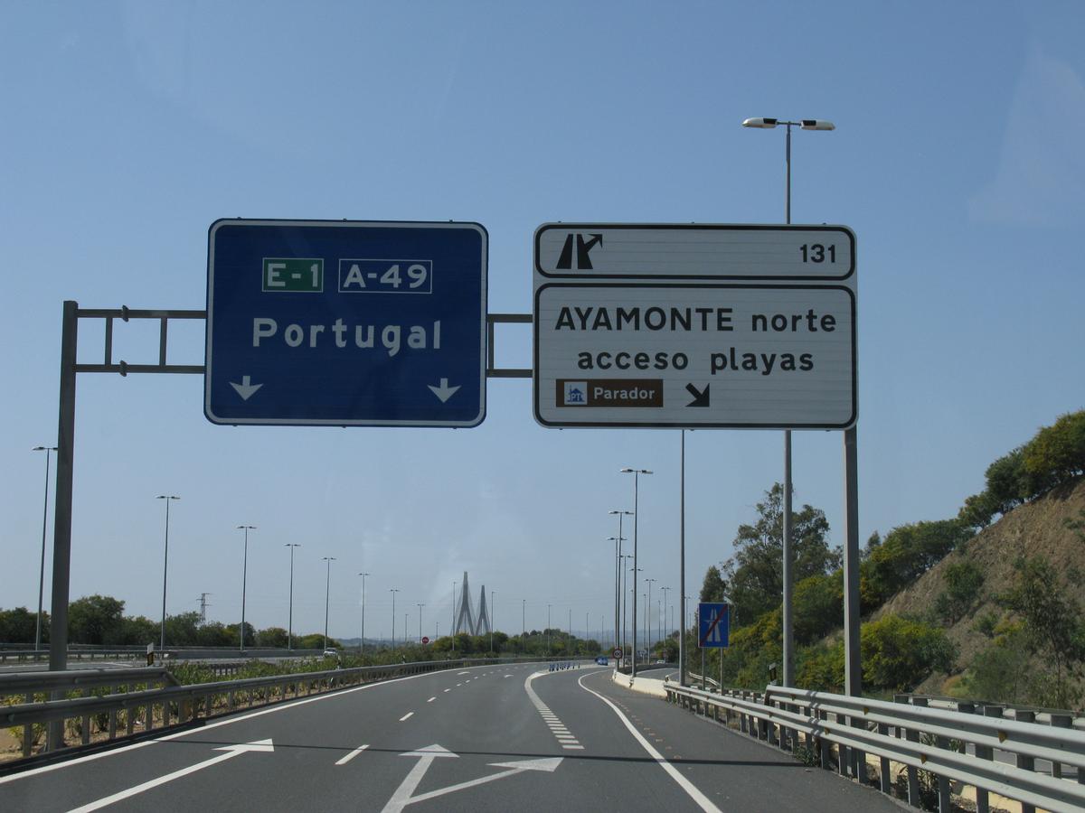 Puente Internacional bei Ayamonte 