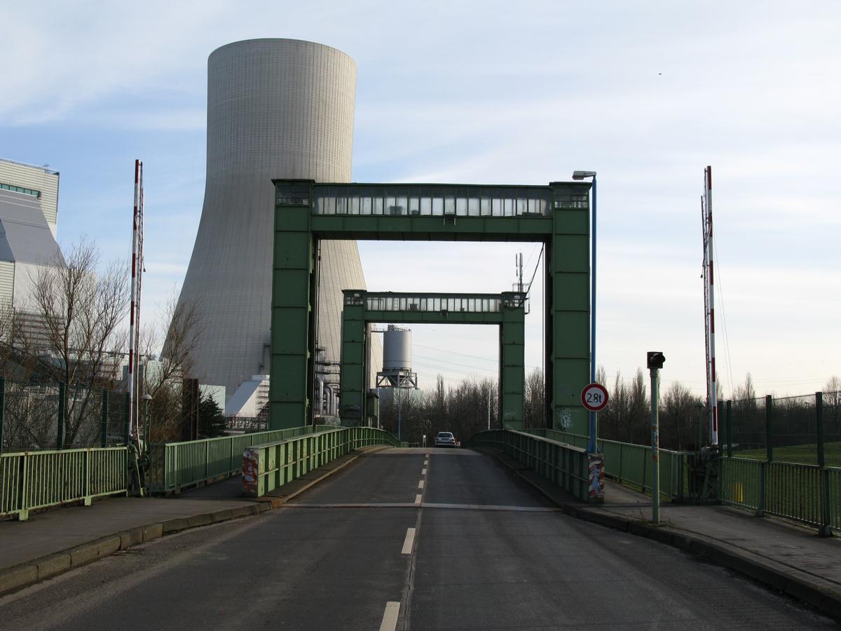Duisburg-Walsum, Hubbrücke 