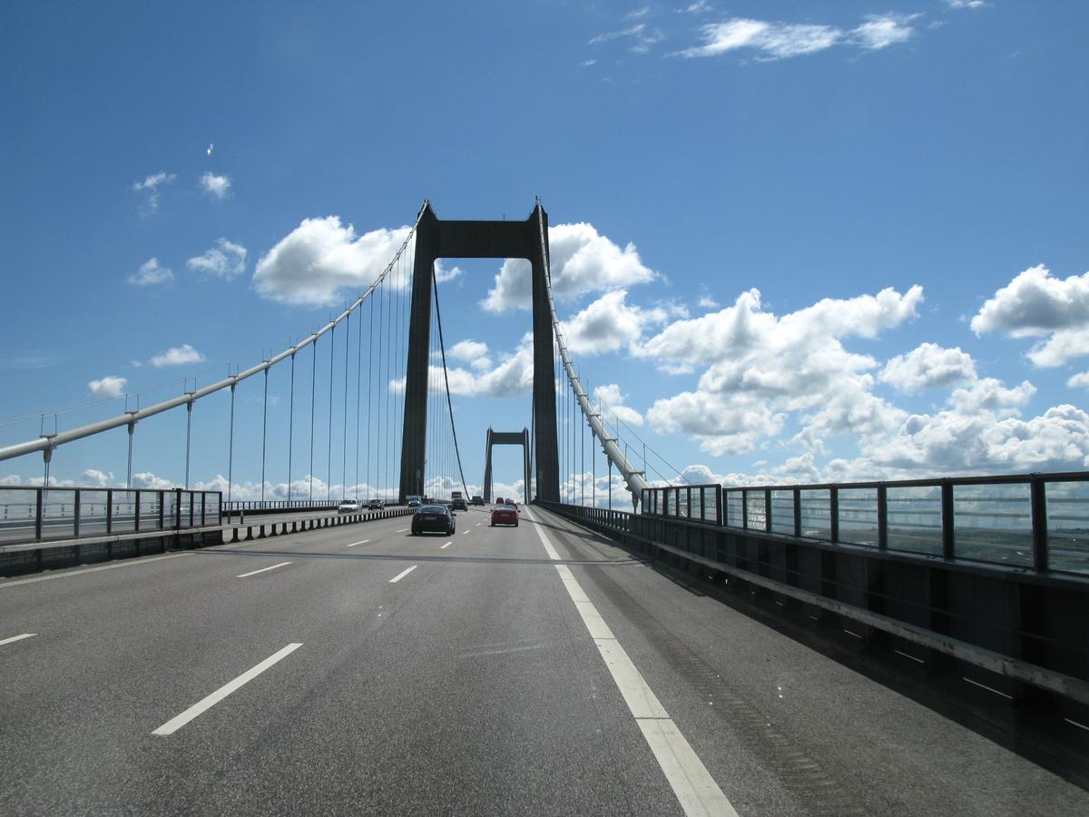 Middelfart, DK, Brücke über den Kleinen Belt 