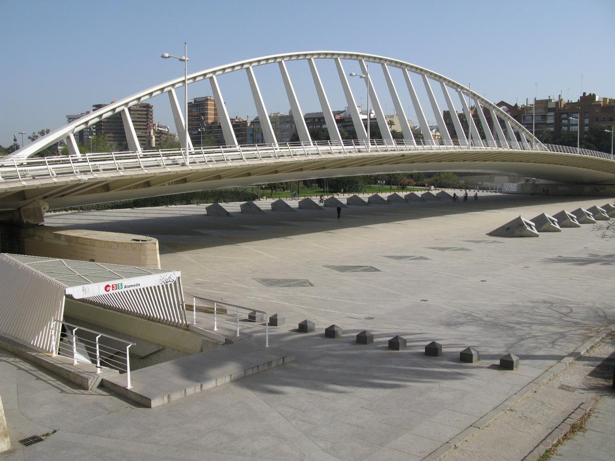 Valencia, Alameda-Brücke 