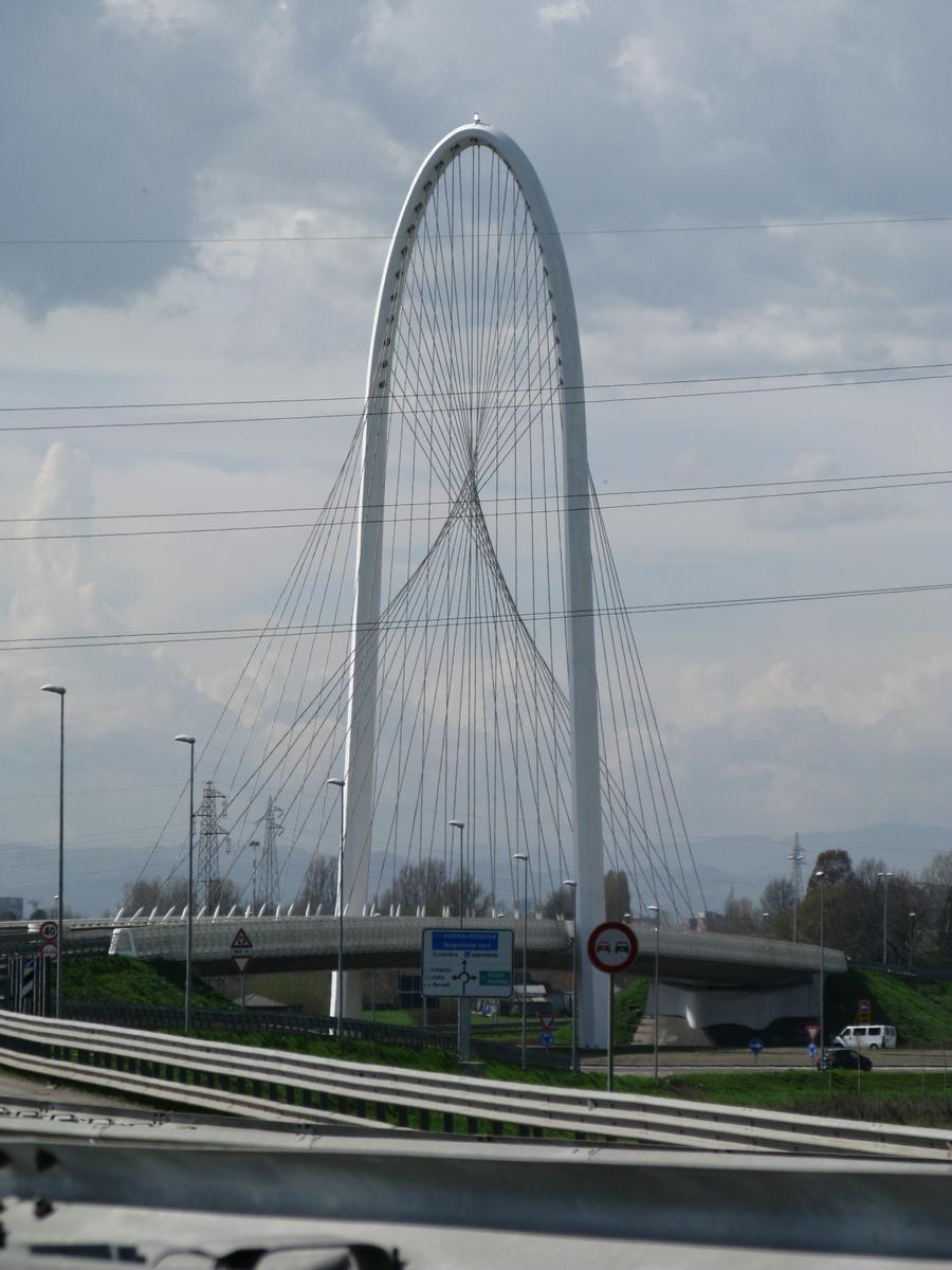Reggio Emilia, östliche Anschlußbrücke 