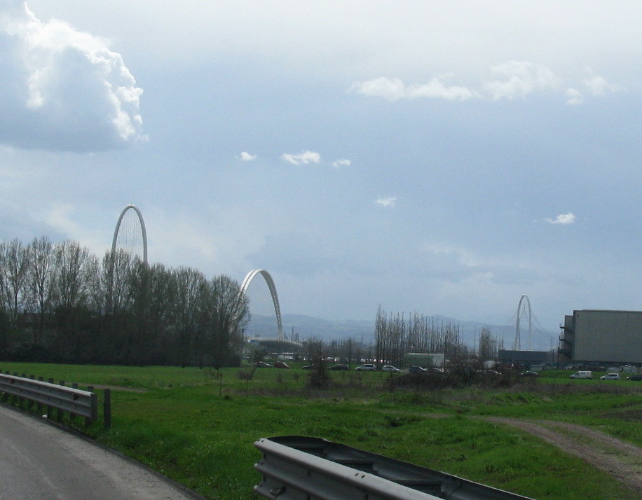 Reggio Emilia, Calatrava-Brücke über A1 