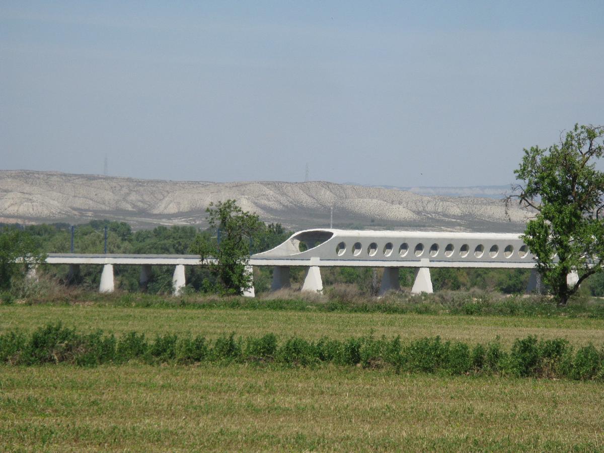 Osera, Hochgeschwindigkeitsviadukt über den Ebro 
